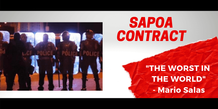 The worst police contract in the world