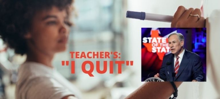 Texas Teachers Quitting