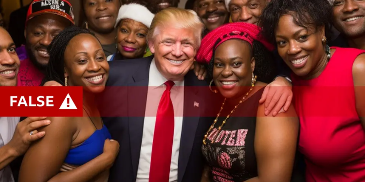 Trump Supporters Target Black Voters With Faked AI Images