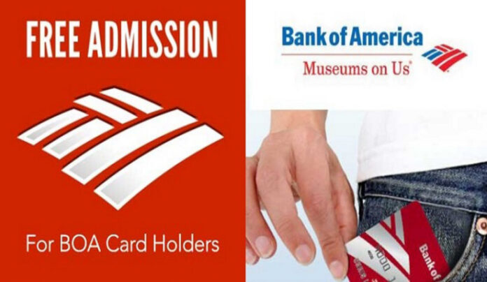 Bank of America museums on us