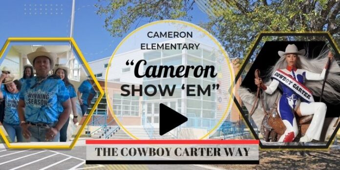 Cameron Elementary Teachers Channel Beyonce’ Texas Hold ‘Em