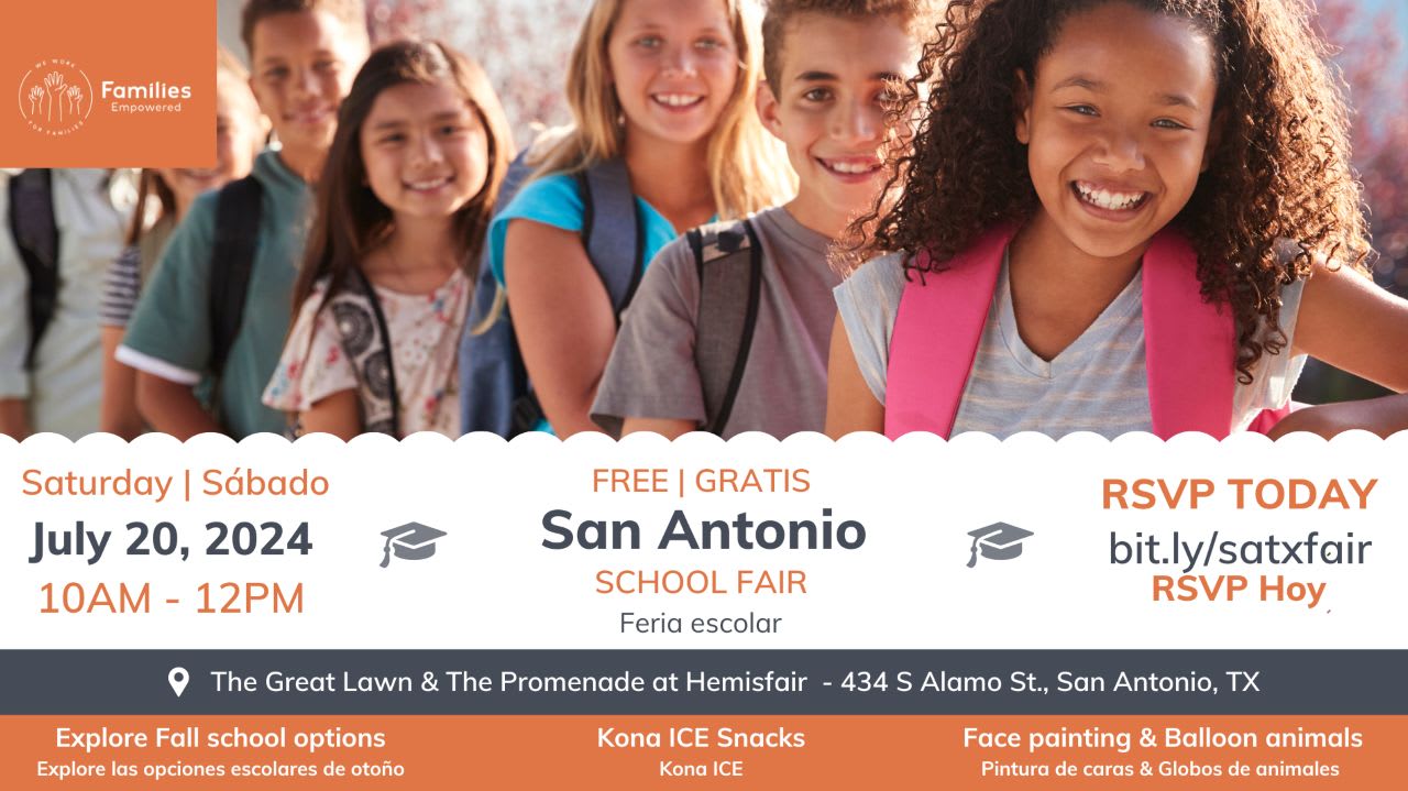 Families Empowered School Fair San Antonio