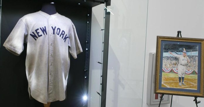 Babe Ruth’s Jersey Sells