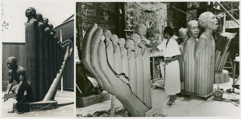 Sculptor Augusta Savage "Lift Every Voice and Sing."