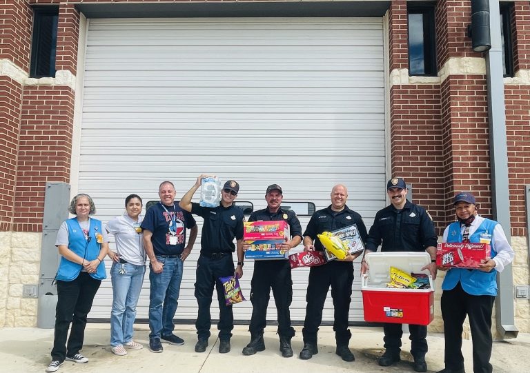 Walmart Recognizes San Antonio Firefighters