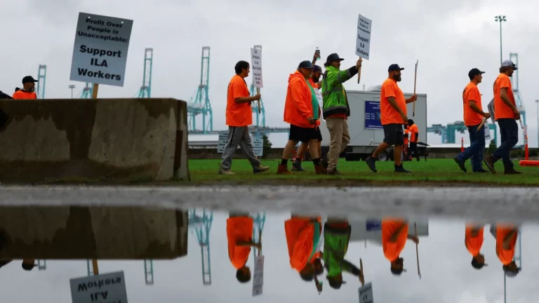 Port Workers Strike