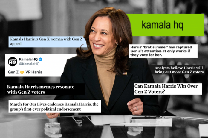 Kamala Harris GEN Z Voters