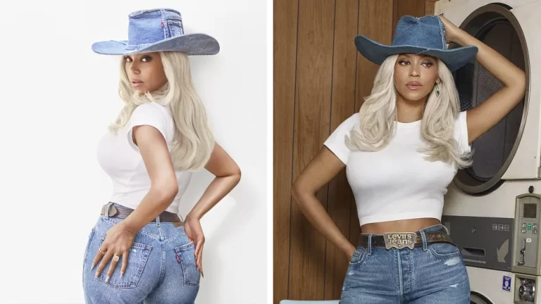 Beyoncé, whose "Cowboy Carter" album features the brand in the "Levii's Jeans" track, is lighting up foot traffic at the company's stores. Courtesy/Blair Caldwell