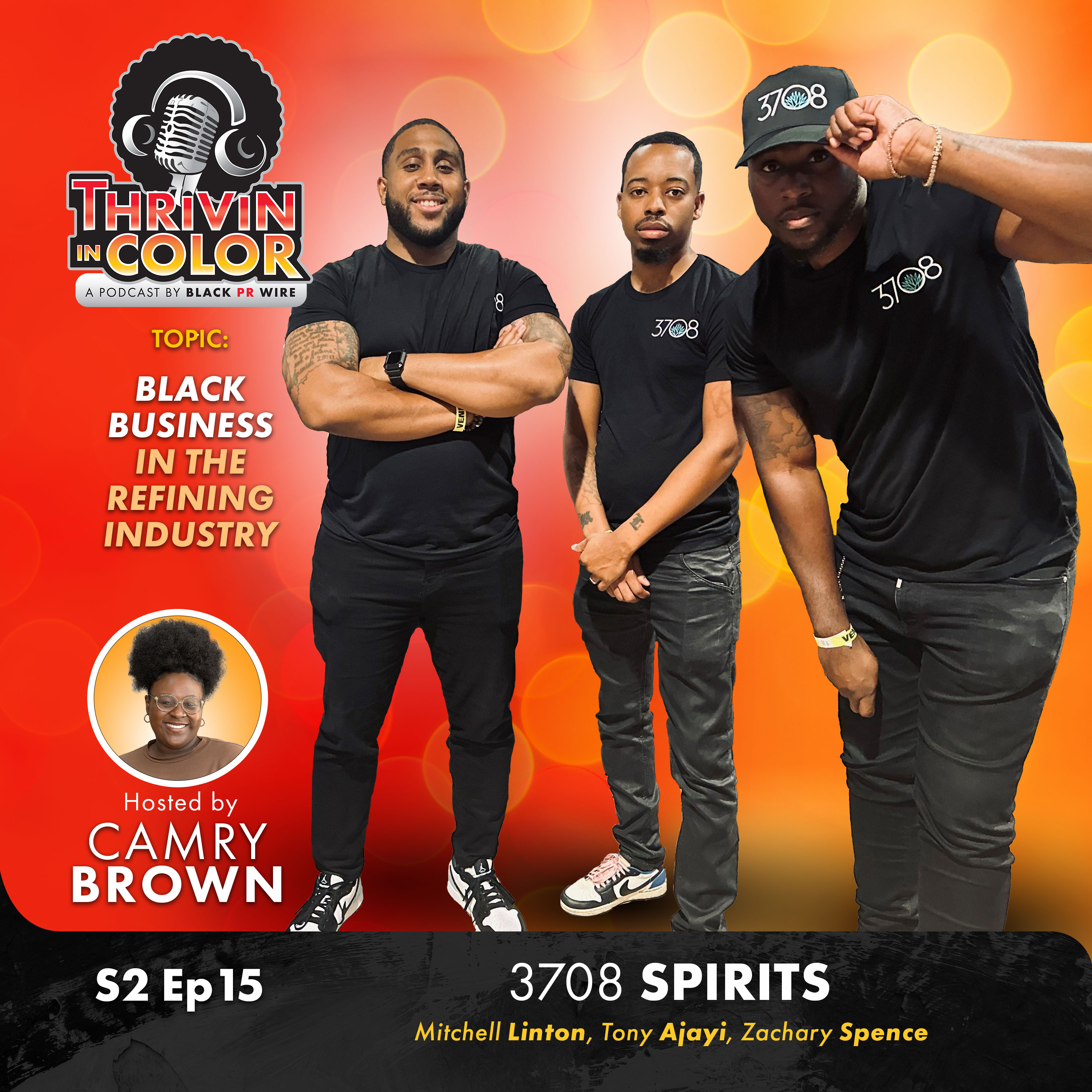 3708 Spirits on Thrivin in Color Podcast 