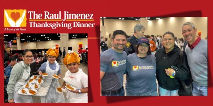 Raul Jimenez Thanksgiving Dinner