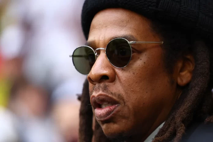 Jay-Z at the UEFA Champions League final at Wembley Stadium in London on June 1.Hannah Mckay / Reuters/Redux