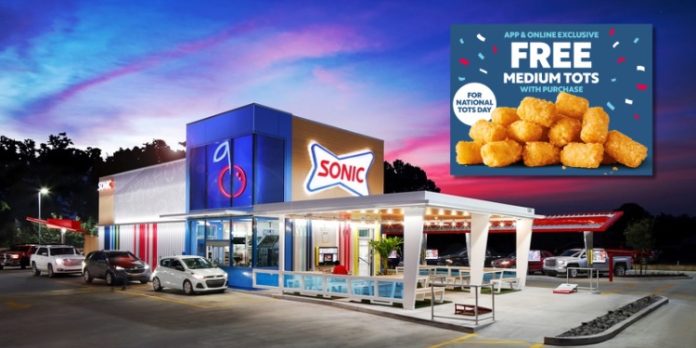 Sonic Free Tater Tots