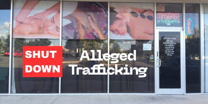 Massage shops shut down for alleged trafficking in San Antonio