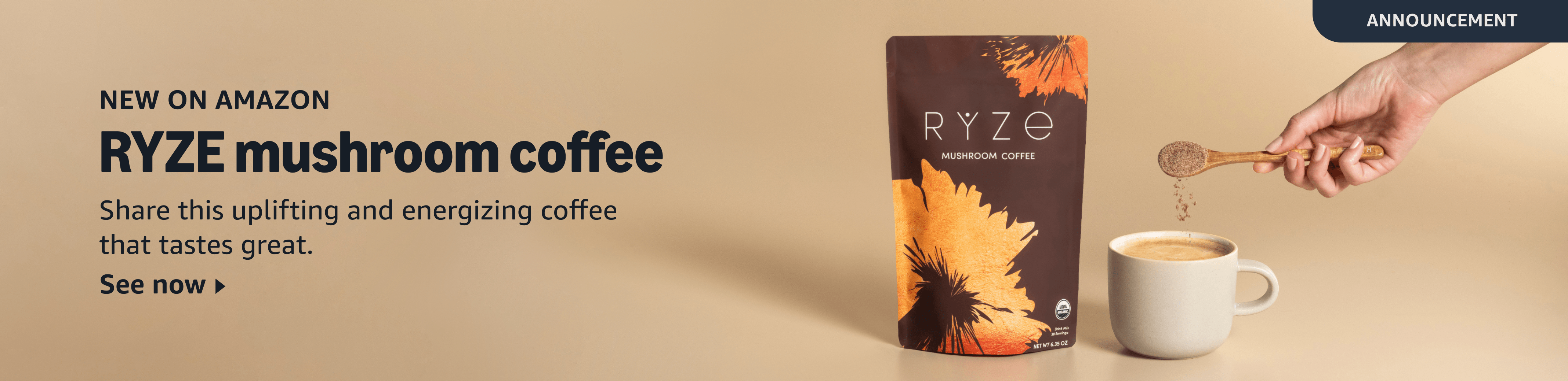 Ryze Mushroom Coffee