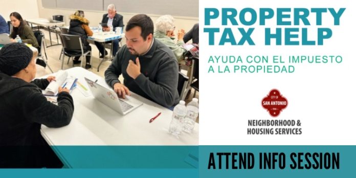 Property Tax Help San Antonio Information Sessions