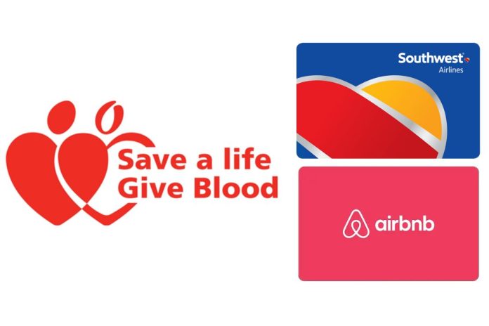 Blood Donors Could Receive Travel-Related Gift Cards After Donating.