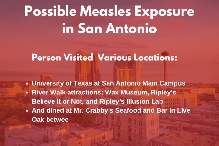 Measles San Antonio