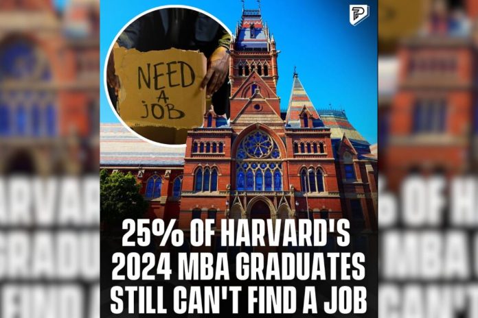 The End of the “Go to College, Get a Job” Era? Harvard MBAs Struggle to Find Work