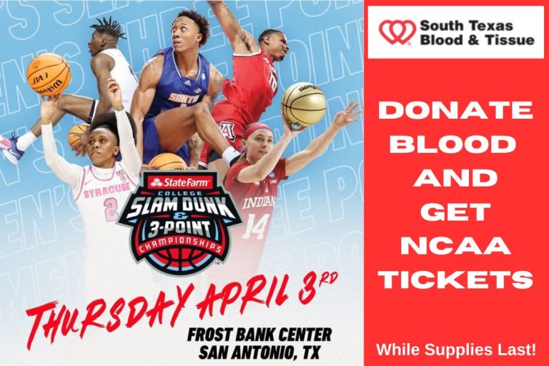 Donate Blood and Score NCAA Final Four Tickets