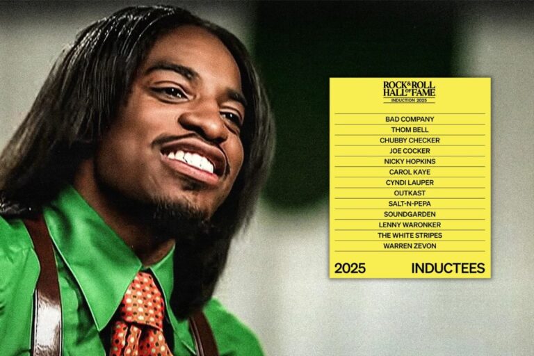 OutKast Headlines Rock & Roll Hall of Fame Class of 2025