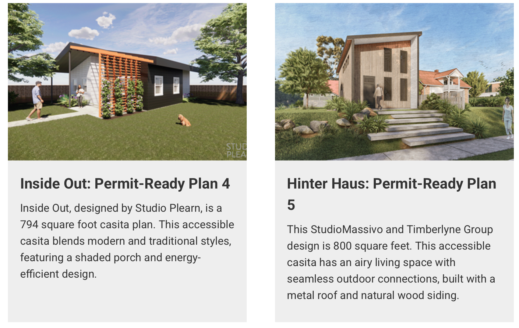 City of San Antonio Launches Online Casita Permit-Ready Plans