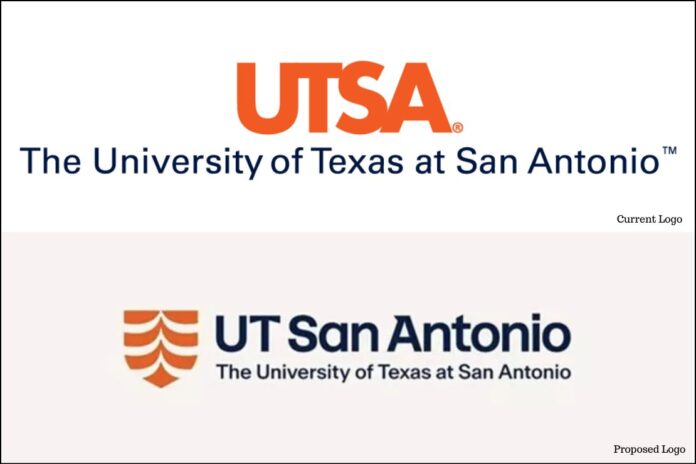 Proposed new UT San Antonio logo and branding
