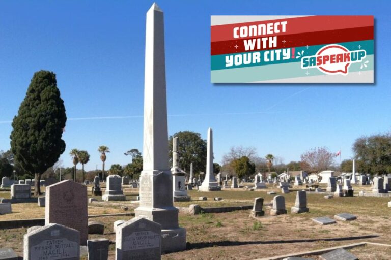 Feedback survey for San Antonio’s East Side Cemetary