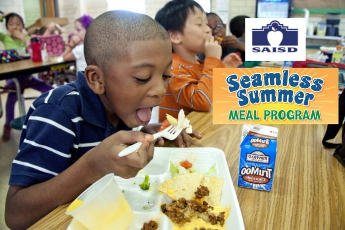 SAISD Seamless Summer Meal Program San Antonio