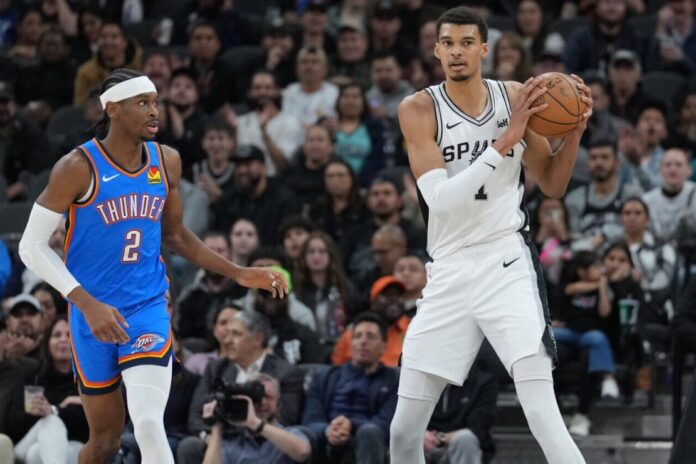 Shai Gilgeous-Alexander and Victor Wembanyama (Daniel Dunn / Imagn Images)