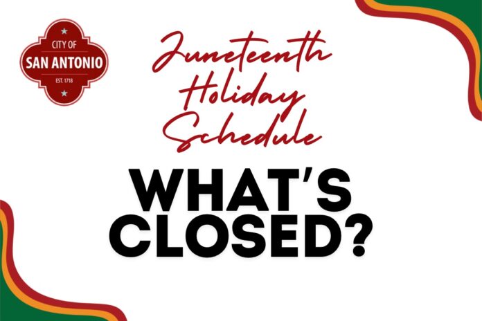 Juneteenth San Antonio City Services