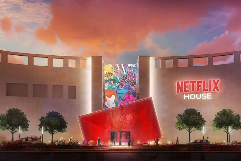 We don’t know an exact date, but the first Netflix House venues open later this year. Image: Netflix