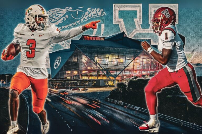 The FAMU Rattlers face off with MVSU in the Georgia Football Classic at Mercedes-Benz Stadium on Oct. 4.