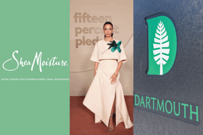 SheaMoisture and Fifteen Percent Pledge announce Dartmouth Fellowship expansion for women entrepreneurs