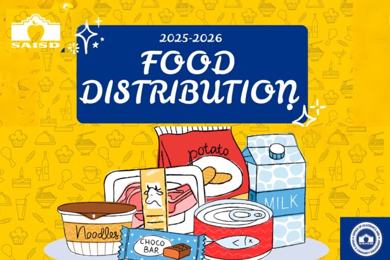 SAISD and SA Food Bank to Host Family Food Distribution- Event