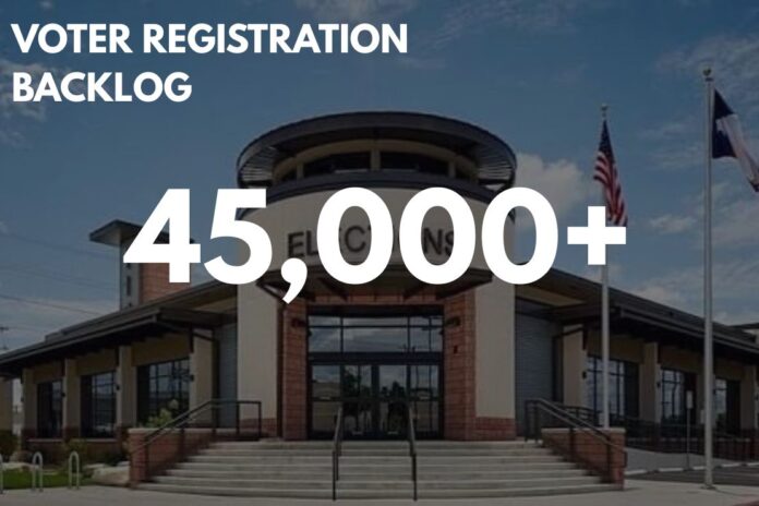 Voter Registration Backlog in Bexar County Reaches 45,000 and Growing