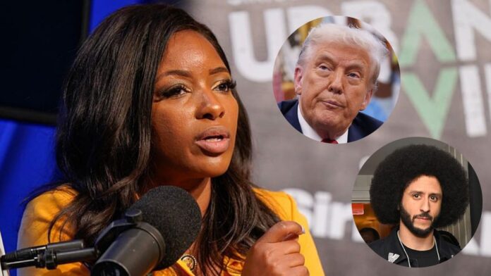 Rep. Crockett Says Responses to Kaepernick Signaled a Larger Assault on Free Speech.