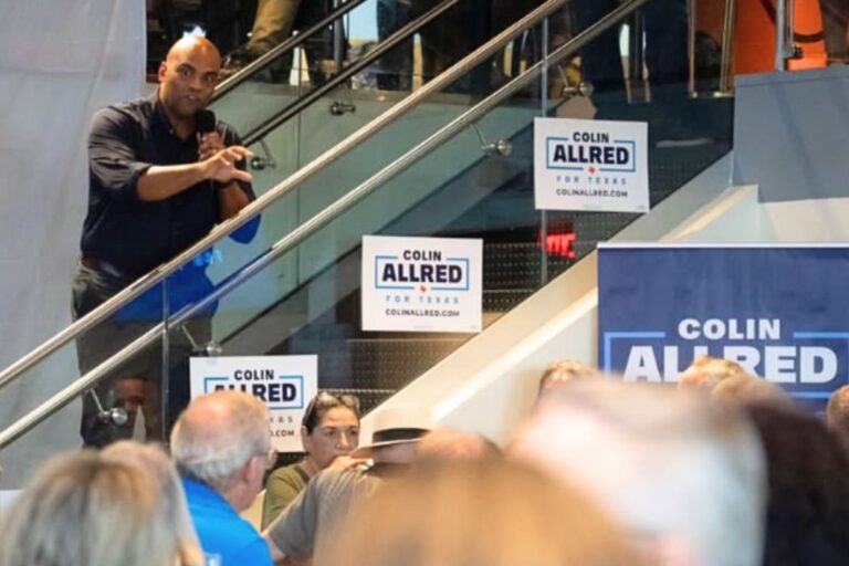 Allred On The Ground With Texas Voters