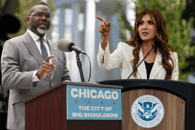 Trump Escalates Chicago Threats as DHS Confirms ICE Expansion