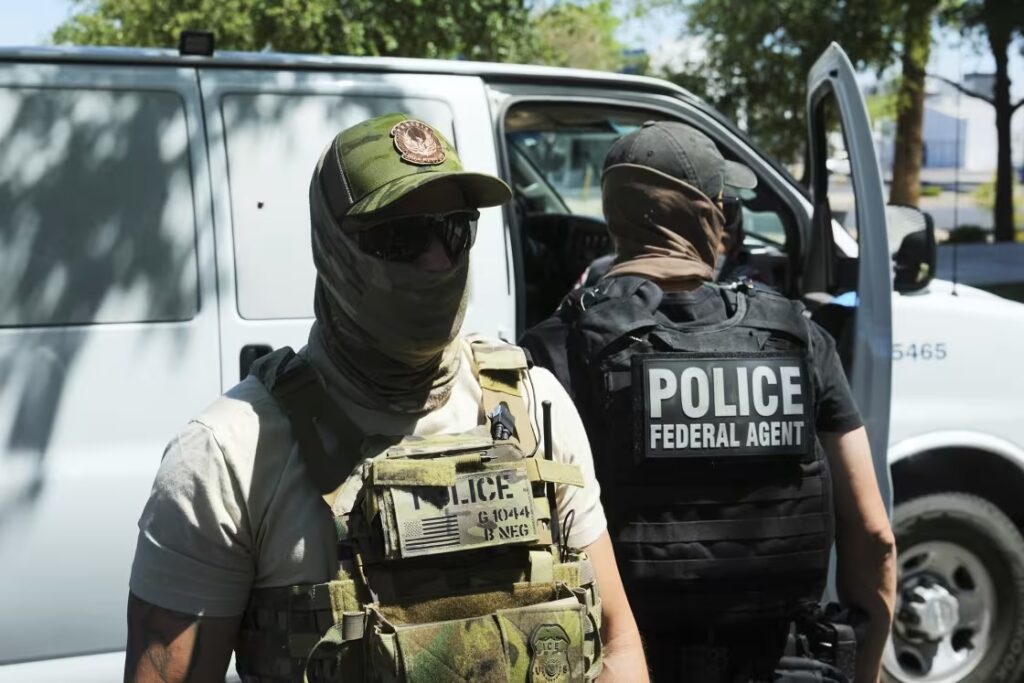 Border Patrol agents prepare for urban immigration raid amid Trump ICE leadership shake-up.
