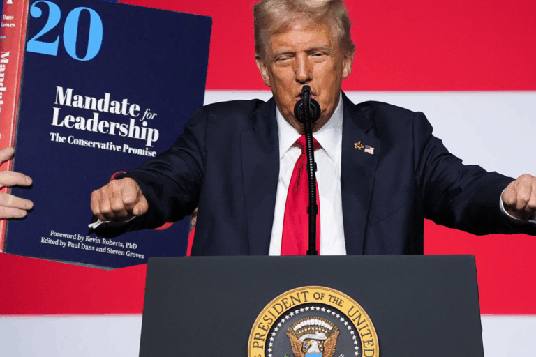 Trump Embraces Project 2025 After Denouncing It in 2024