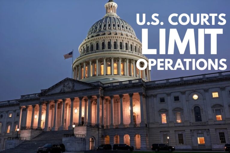 Justice on Hold: Federal Shutdown Puts Pressure on Courts