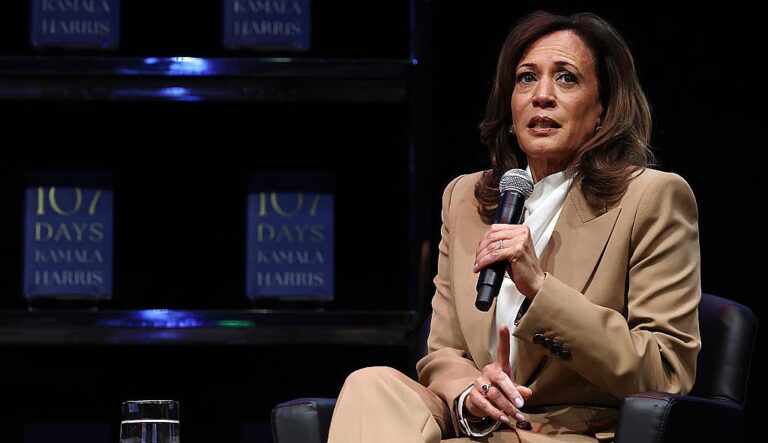 Kamala Harris Responding Back To Hecklers: “I Am Not President”