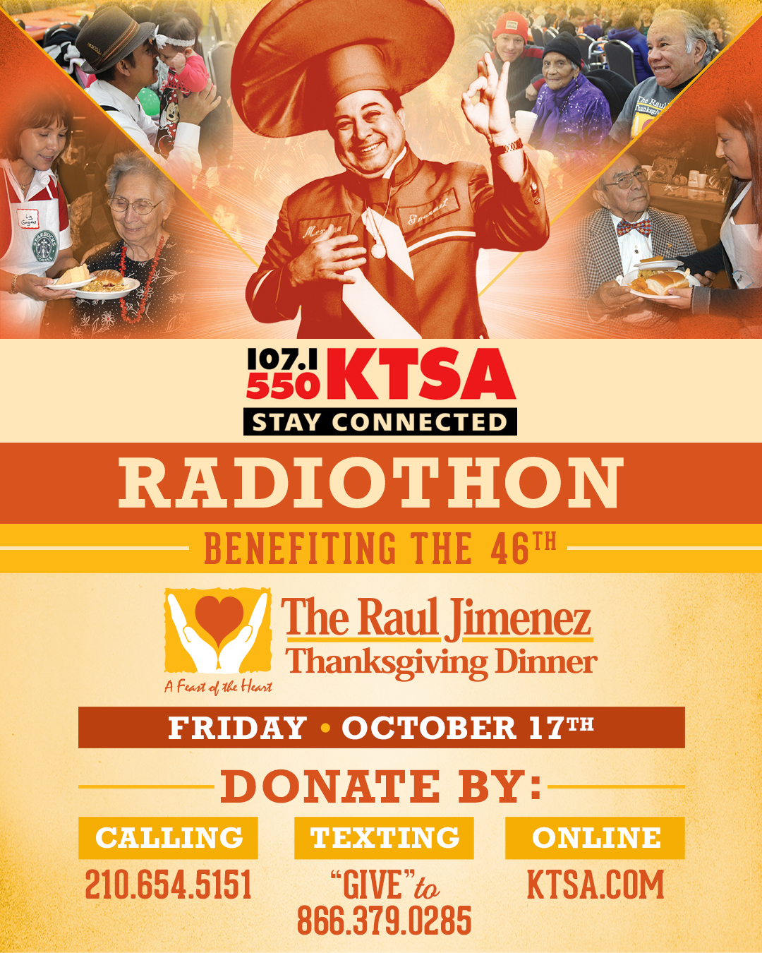 San Antonio’s KTSA Hosts Radiothon to Feed Thousands This Thanksgiving