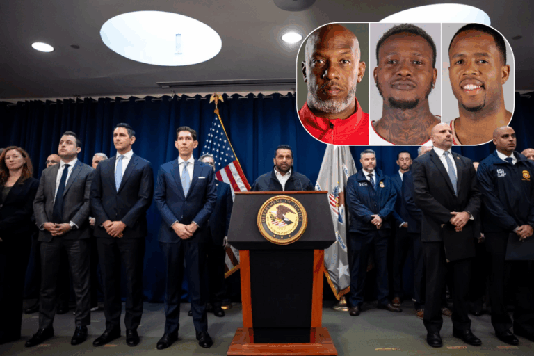 NBA Head Coach and Player Charged in Mafia-Linked Sports Betting Scheme