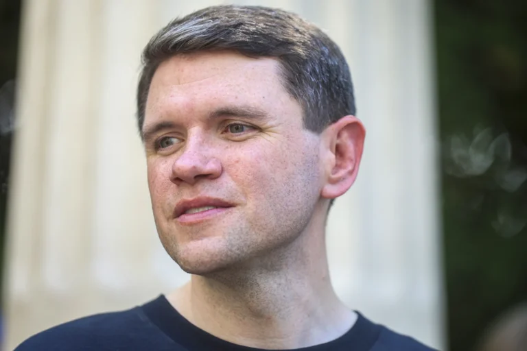 State Rep. James Talarico, D-Texas, announced he is running for the seat held by GOP Sen. John Cornyn.Talia Sprague / AP file