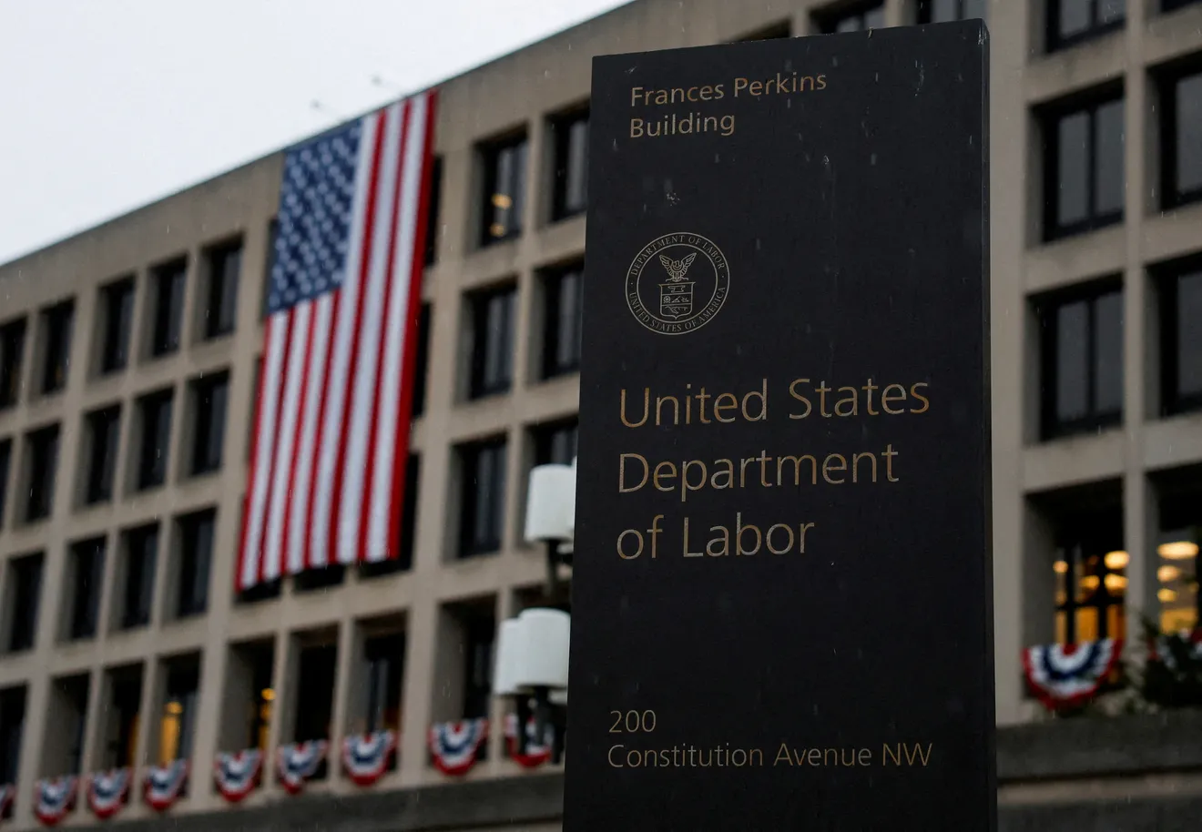 The U.S. Department of Labor headquarters in Washington, D.C., U.S., September 16,2025. REUTERS/ Daniel Becerril