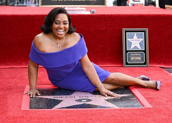 Sherri Shepherd at the ceremony honoring Sherri Shepherd's star on the Hollywood Walk of Fame on November 03, 2025 in Los Angeles, California. (Photo by Michael Buckner/Variety via Getty Images) Variety via Getty Images