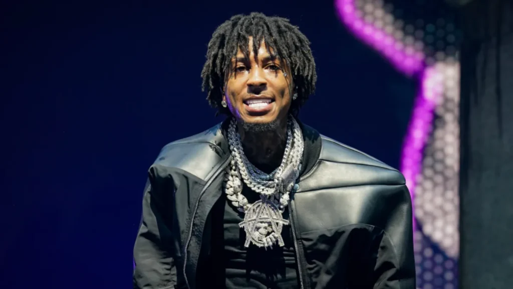 NBA YoungBoy performs onstage during the MASA TOUR at State Farm Arena on October 15, 2025 in Atlanta, Georgia. Julia Beverly/Getty Images