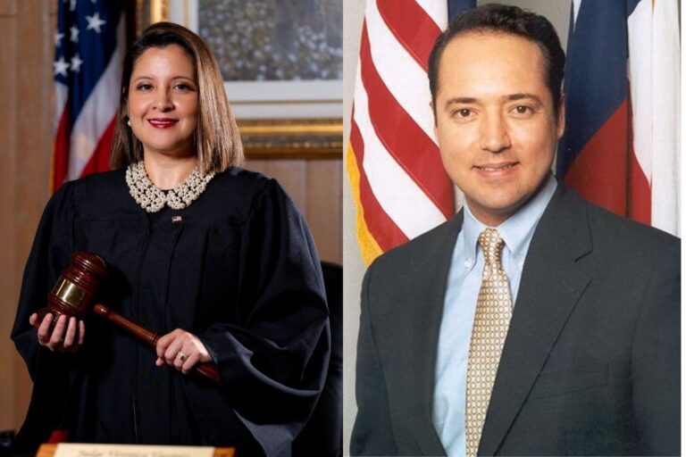 Judge Veronica Vasquez and State Senator José Menéndez, who co-founded the Elder Abuse and Exploitation Task Force more than five years ago.