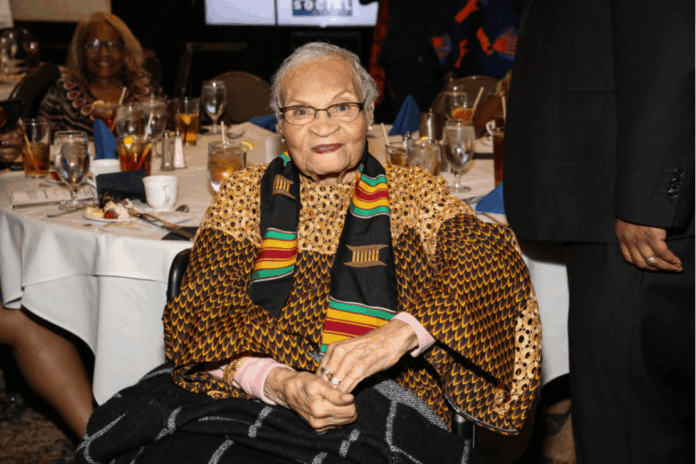Viola Ford Fletcher in Washington, D.C., on Feb. 28, 2023. Photo by Brian Stukes/ Getty Images